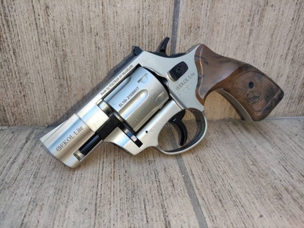 Ekol Lite2″ nikkel EU 9 mm K kaliberű revolverek