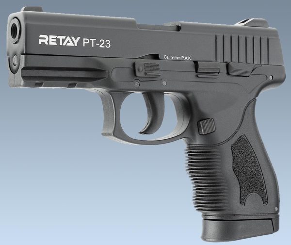 Retay PT23 Fekete 9 mm PAK kaliberű fegyverek