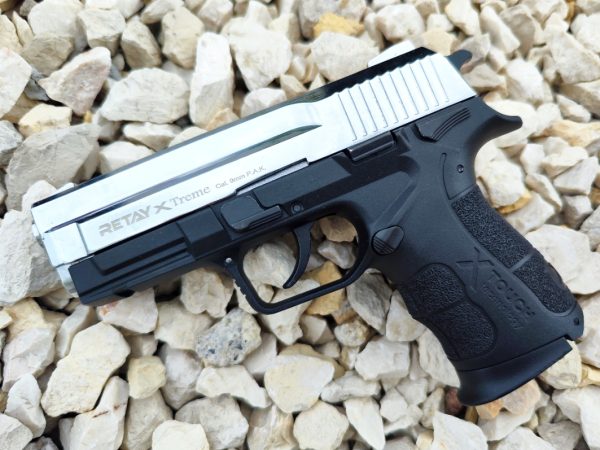 Retay Xtreme króm 9 mm PAK kaliberű fegyverek