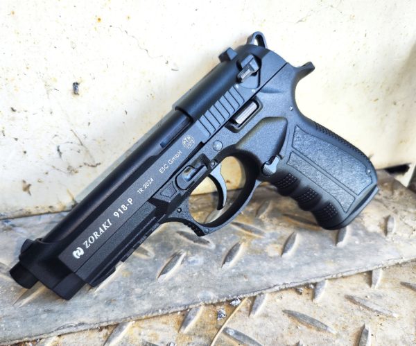 Zoraki 918 – PTB 9 mm PAK kaliberű fegyverek