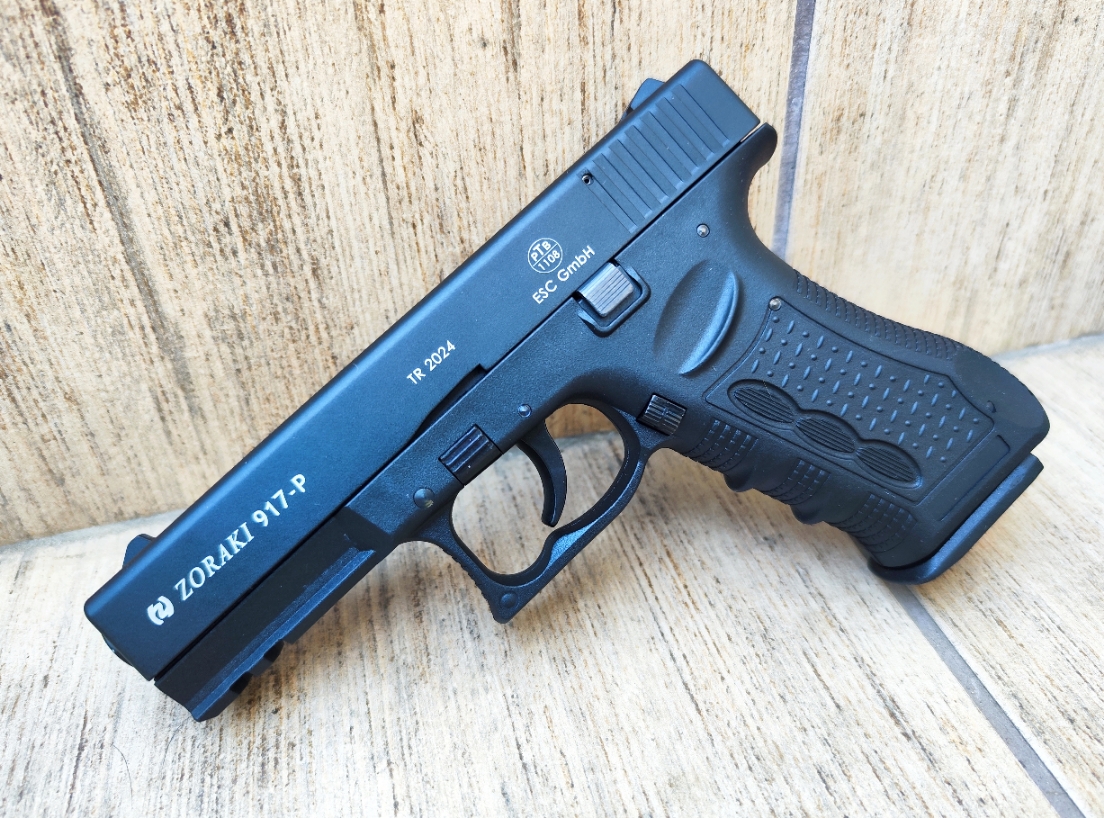 Zoraki 917 – PTB 9 mm PAK kaliberű fegyverek