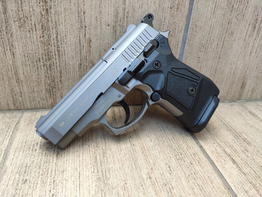 Zoraki 914-P Titán-nikkel – PTB 9 mm PAK kaliberű fegyverek